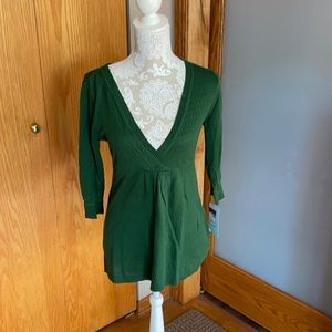 NWT Mossimo surplice tunic sweater. Size M
